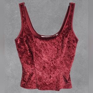 Victoria's Secret Vintage Velvet Top Size Small